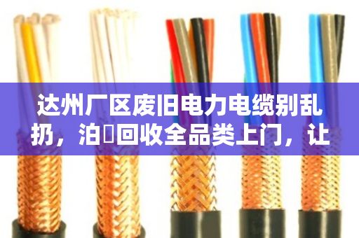 达州厂区废旧电力电缆别乱扔，泊祎回收全品类上门，让废线变真金