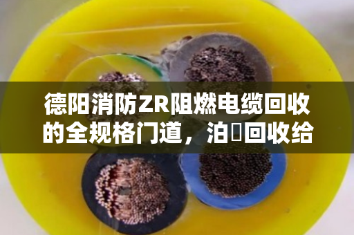 德阳消防ZR阻燃电缆回收的全规格门道,泊祎回收给您捋明白 德阳消防ZR阻燃电缆回收的全规格门道,泊祎回收给您捋明白