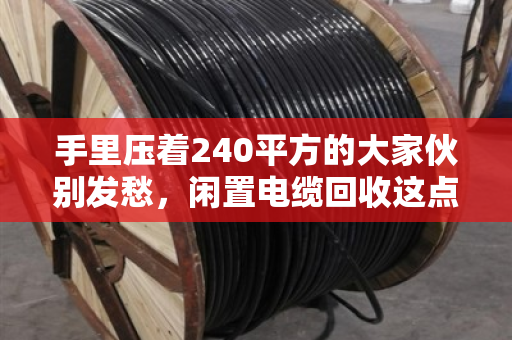 手里压着240平方的大家伙别发愁,闲置电缆回收这点门道,泊祎回收给您说透 手里压着240平方的大家伙别发愁,闲置电缆回收这点门道,泊祎回收给您说透