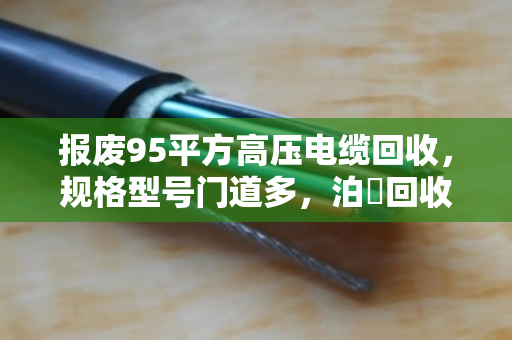 报废95平方高压电缆回收，规格型号门道多，泊祎回收教你避坑变现