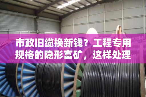 市政旧缆换新钱？工程专用规格的隐形富矿，这样处理最划算