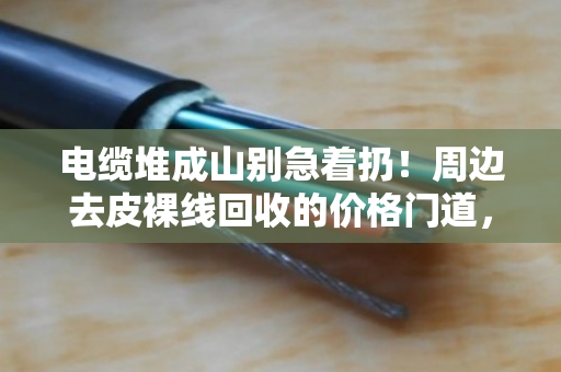 电缆堆成山别急着扔！周边去皮裸线回收的价格门道，和原线缆型号对照一次讲透