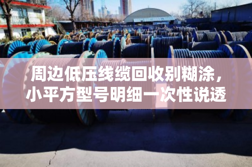 周边低压线缆回收别糊涂，小平方型号明细一次性说透（附真实案例）