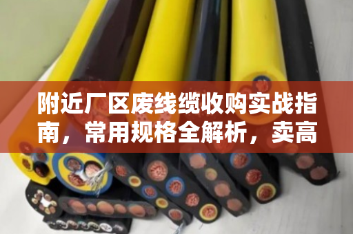 附近厂区废线缆收购实战指南，常用规格全解析，卖高价不被坑