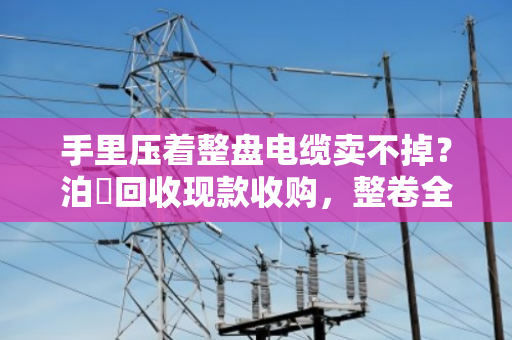手里压着整盘电缆卖不掉?泊祎回收现款收购,整卷全规格型号一次清仓 手里压着整盘电缆卖不掉?泊祎回收现款收购,整卷全规格型号一次清仓