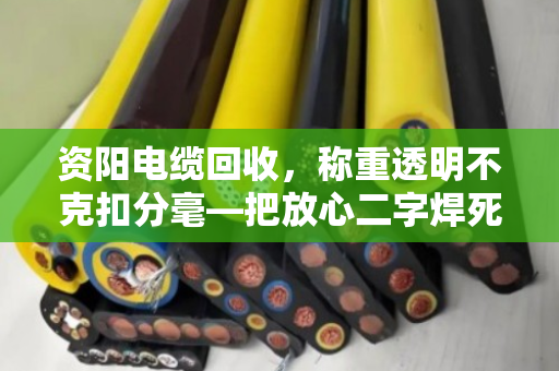 资阳电缆回收,称重透明不克扣分毫—把放心二字焊死在秤杆上 资阳电缆回收,称重透明不克扣分毫—把放心二字焊死在秤杆上