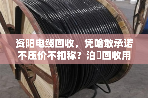 资阳电缆回收，凭啥敢承诺不压价不扣称？泊祎回收用现款现结说透这个理