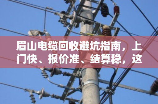 眉山电缆回收避坑指南，上门快、报价准、结算稳，这才是靠谱的样子