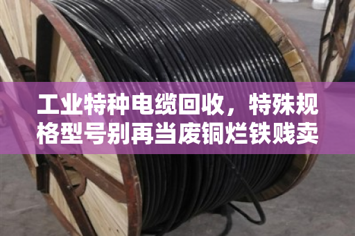工业特种电缆回收，特殊规格型号别再当废铜烂铁贱卖！