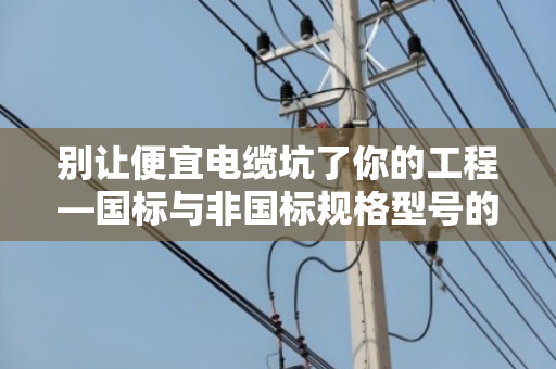 别让便宜电缆坑了你的工程—国标与非国标规格型号的差异全解析 别让便宜电缆坑了你的工程—国标与非国标规格型号的差异全解析