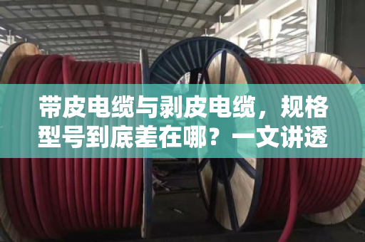 带皮电缆与剥皮电缆,规格型号到底差在哪?一文讲透,别让回收时吃哑巴亏 带皮电缆与剥皮电缆,规格型号到底差在哪?一文讲透,别让回收时吃哑巴亏