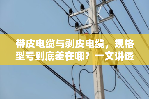 带皮电缆与剥皮电缆，规格型号到底差在哪？一文讲透，别让回收时吃哑巴亏
