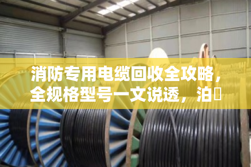 消防专用电缆回收全攻略,全规格型号一文说透,泊祎回收帮你省心变现 消防专用电缆回收全攻略,全规格型号一文说透,泊祎回收帮你省心变现