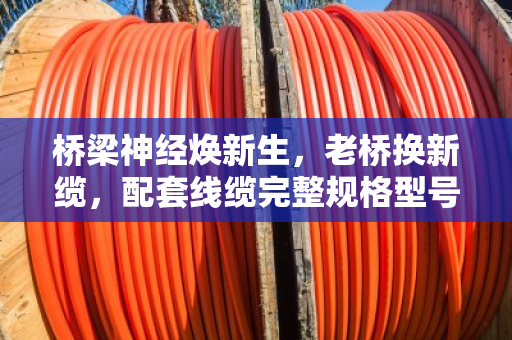 桥梁神经焕新生，老桥换新缆，配套线缆完整规格型号回收全解析