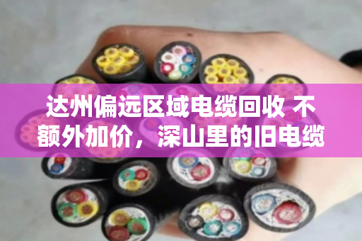 达州偏远区域电缆回收 不额外加价,深山里的旧电缆,也能卖出明白价 达州偏远区域电缆回收 不额外加价,深山里的旧电缆,也能卖出明白价