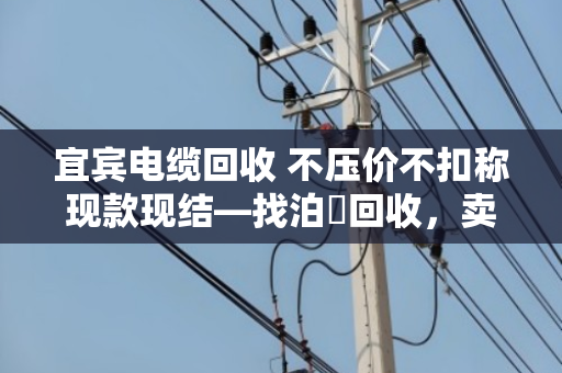 宜宾电缆回收 不压价不扣称现款现结—找泊祎回收，卖得明白拿得痛快