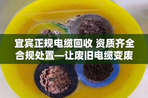 宜宾正规电缆回收 资质齐全合规处置—让废旧电缆变废为宝,安全又省心 宜宾正规电缆回收 资质齐全合规处置—让废旧电缆变废为宝,安全又省心