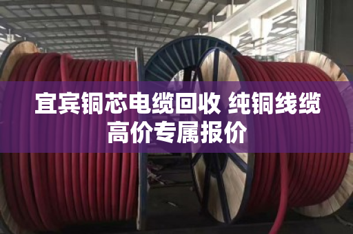 宜宾铜芯电缆回收 纯铜线缆高价专属报价