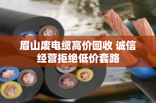 眉山废电缆高价回收 诚信经营拒绝低价套路