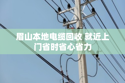眉山本地电缆回收 就近上门省时省心省力