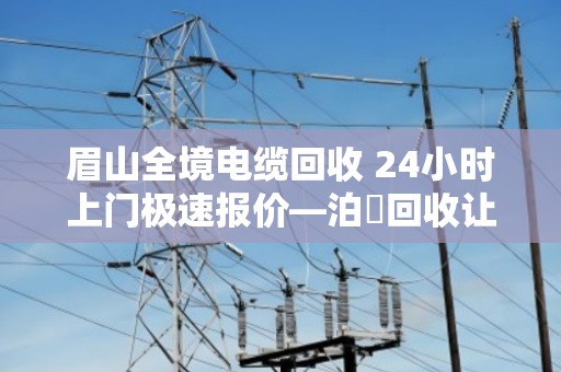 眉山全境电缆回收 24小时上门极速报价—泊祎回收让废旧电缆变废为宝 眉山全境电缆回收 24小时上门极速报价—泊祎回收让废旧电缆变废为宝