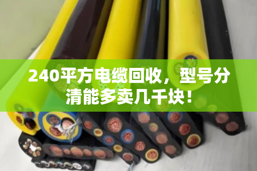 240平方电缆回收,型号分清能多卖几千块! 240平方电缆回收,型号分清能多卖几千块!