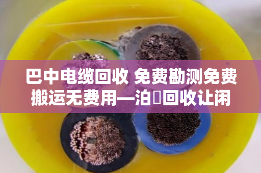 巴中电缆回收 免费勘测免费搬运无费用—泊祎回收让闲置电缆变废为宝 巴中电缆回收 免费勘测免费搬运无费用—泊祎回收让闲置电缆变废为宝