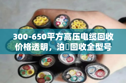 300-650平方高压电缆回收价格透明,泊祎回收全型号覆盖、上门估价 300-650平方高压电缆回收价格透明,泊祎回收全型号覆盖、上门估价