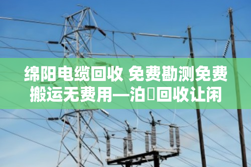 绵阳电缆回收 免费勘测免费搬运无费用—泊祎回收让闲置电缆变现金