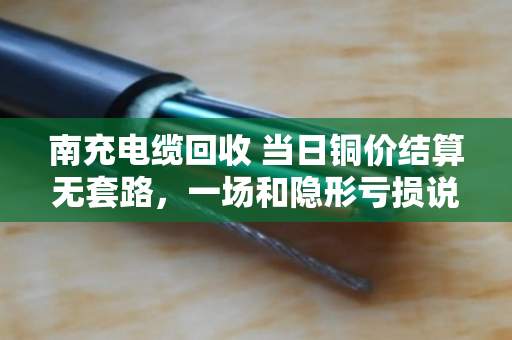 南充电缆回收 当日铜价结算无套路,一场和隐形亏损说再见的实在买卖 南充电缆回收 当日铜价结算无套路,一场和隐形亏损说再见的实在买卖