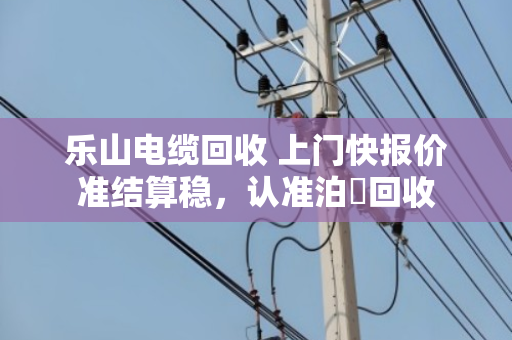 乐山电缆回收 上门快报价准结算稳，认准泊祎回收