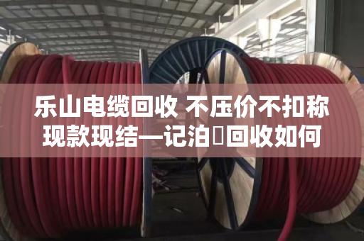 乐山电缆回收 不压价不扣称现款现结—记泊祎回收如何让废旧电缆卖出明白价