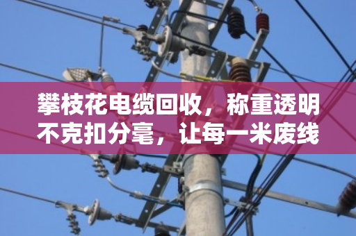 攀枝花电缆回收，称重透明不克扣分毫，让每一米废线都卖出明白价