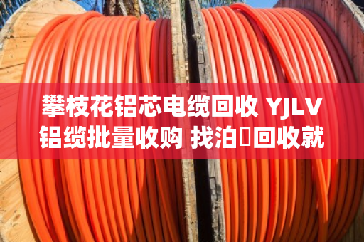 攀枝花铝芯电缆回收 YJLV铝缆批量收购 找泊祎回收就对了