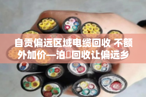 自贡偏远区域电缆回收 不额外加价—泊祎回收让偏远乡镇的废旧电缆也能卖出实在价 自贡偏远区域电缆回收 不额外加价—泊祎回收让偏远乡镇的废旧电缆也能卖出实在价