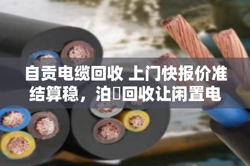 自贡电缆回收 上门快报价准结算稳,泊祎回收让闲置电缆变现不再难 自贡电缆回收 上门快报价准结算稳,泊祎回收让闲置电缆变现不再难