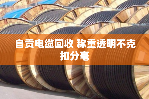 自贡电缆回收 称重透明不克扣分毫