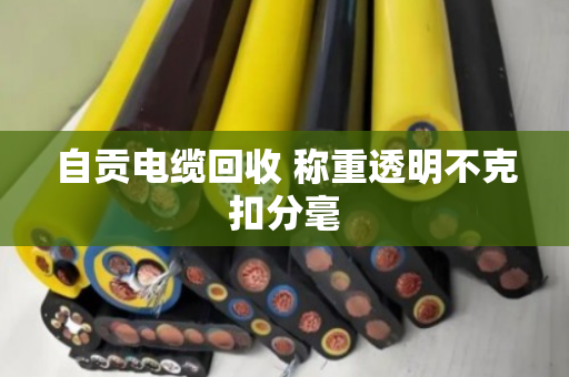 自贡电缆回收 称重透明不克扣分毫