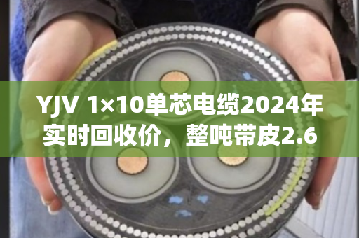 YJV 1×10单芯电缆2024年实时回收价,整吨带皮2.6万-3万,剥皮纯铜5.8万-6.2万 YJV 1×10单芯电缆2024年实时回收价,整吨带皮2.6万-3万,剥皮纯铜5.8万-6.2万