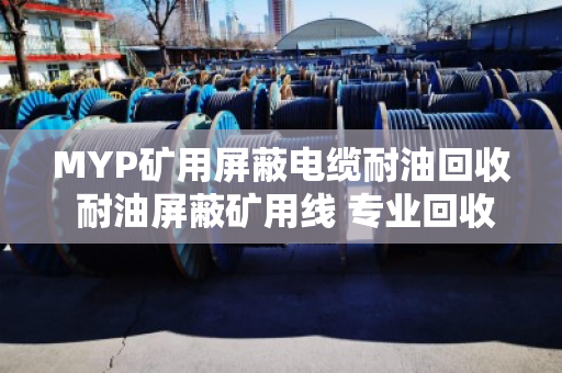MYP矿用屏蔽电缆耐油回收 耐油屏蔽矿用线 专业回收就找泊祎回收