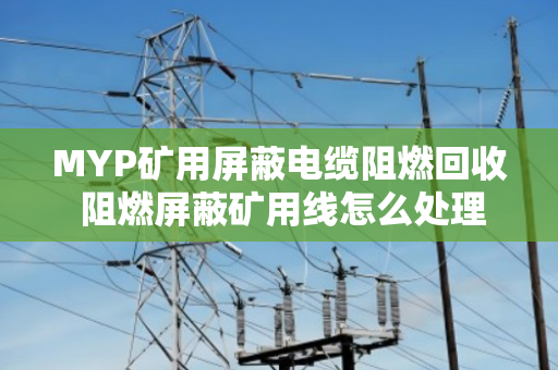 MYP矿用屏蔽电缆阻燃回收 阻燃屏蔽矿用线怎么处理?一文讲透 MYP矿用屏蔽电缆阻燃回收 阻燃屏蔽矿用线怎么处理?一文讲透