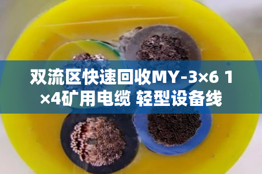双流区快速回收MY-3×6 1×4矿用电缆 轻型设备线 双流区快速回收MY-3×6 1×4矿用电缆 轻型设备线