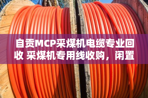 自贡MCP采煤机电缆专业回收 采煤机专用线收购,闲置矿用电缆变现,找对门路才不亏 自贡MCP采煤机电缆专业回收 采煤机专用线收购,闲置矿用电缆变现,找对门路才不亏