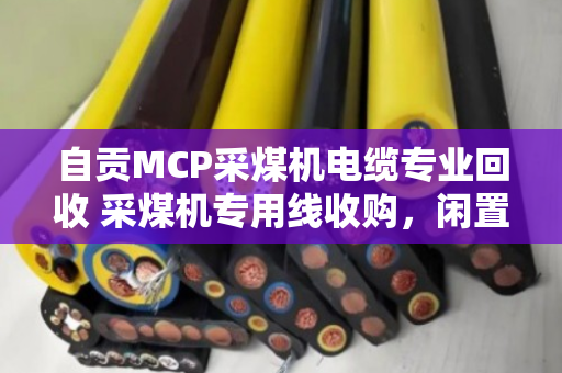 自贡MCP采煤机电缆专业回收 采煤机专用线收购,闲置矿用电缆变现,找对门路才不亏 自贡MCP采煤机电缆专业回收 采煤机专用线收购,闲置矿用电缆变现,找对门路才不亏