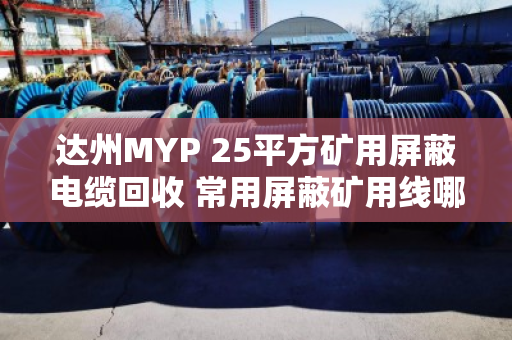 达州MYP 25平方矿用屏蔽电缆回收 常用屏蔽矿用线哪里靠谱? 达州MYP 25平方矿用屏蔽电缆回收 常用屏蔽矿用线哪里靠谱?