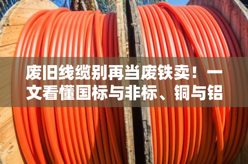 废旧线缆别再当废铁卖！一文看懂国标与非标、铜与铝的回收门道
