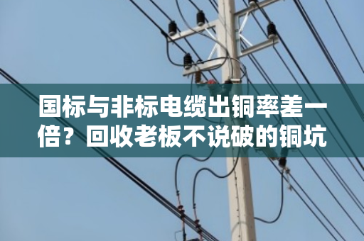 国标与非标电缆出铜率差一倍？回收老板不说破的铜坑真相