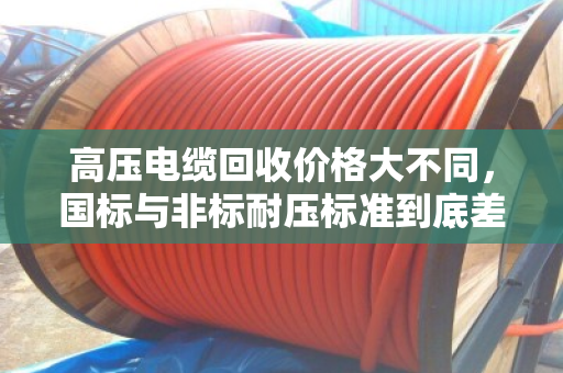 高压电缆回收价格大不同,国标与非标耐压标准到底差在哪? 高压电缆回收价格大不同,国标与非标耐压标准到底差在哪?