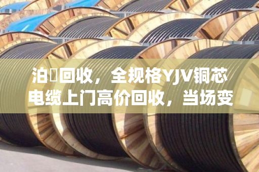 泊祎回收，全规格YJV铜芯电缆上门高价回收，当场变现