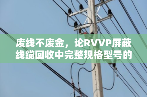 废线不废金，论RVVP屏蔽线缆回收中完整规格型号的关键价值与实操指南